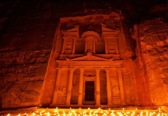 Petra di notte 